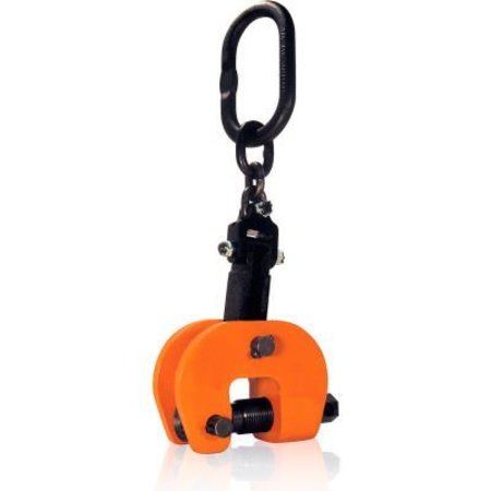 CALDWELL GROUP. Renfroe Vertical Lifting, Locking, Screw Clamp, Orange, Steel, 1000 Lbs Capacity, 3/4in Opening SCPA-00.50-A